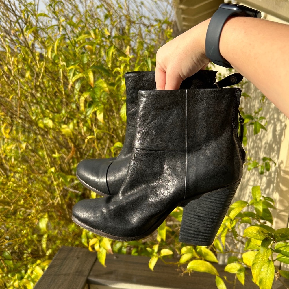 RAG & BONE leather ankle boots